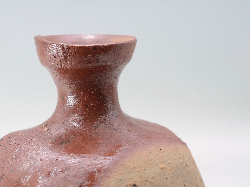 26001]緋襷徳利（多久守）｜備前焼わかくさ